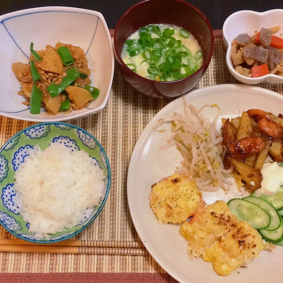 Snapdishの料理写真:今日の夕飯☆|maronさん