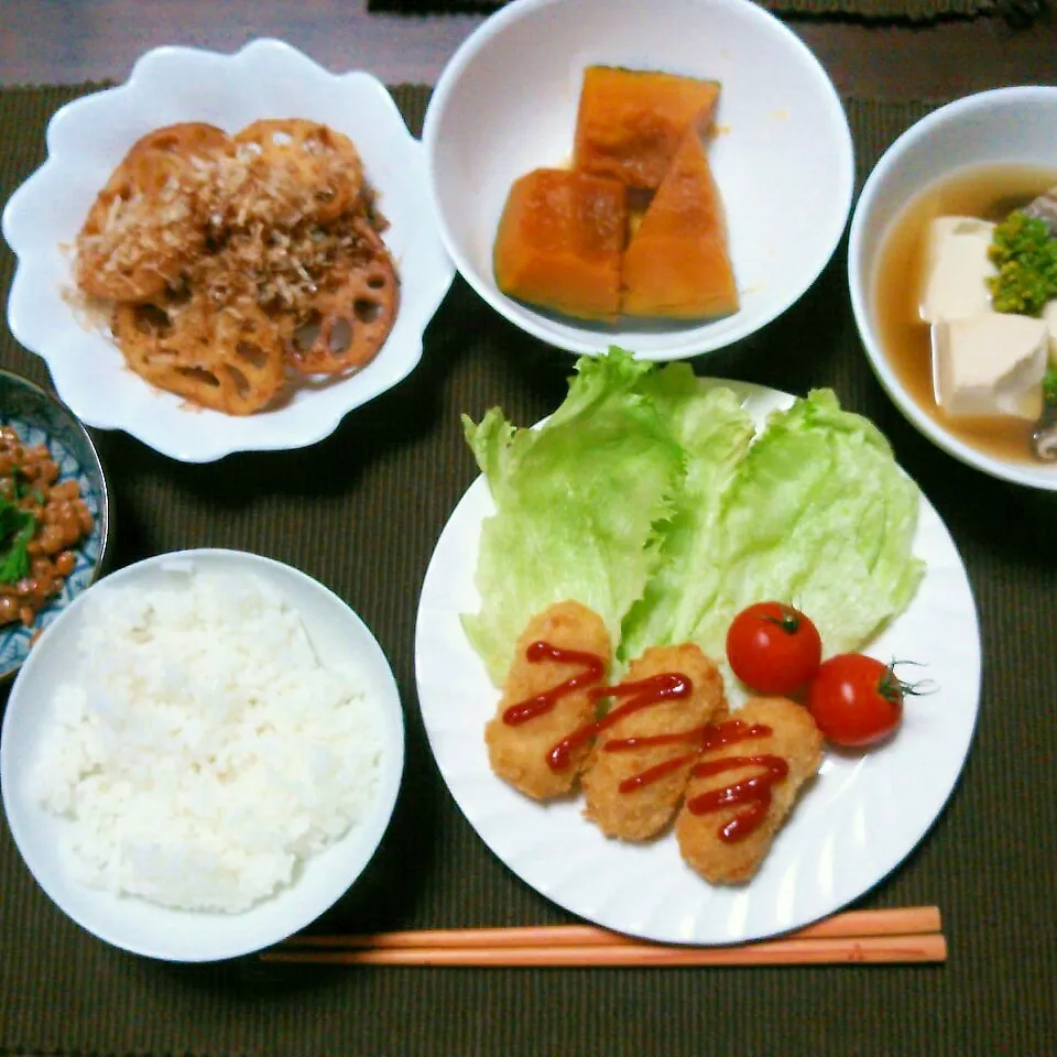 ささみのチーズフライ定食|carinaさん