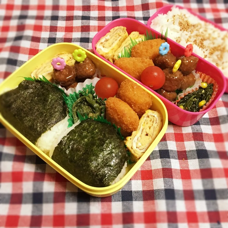 娘＆母お弁当♪|れもんてぃさん