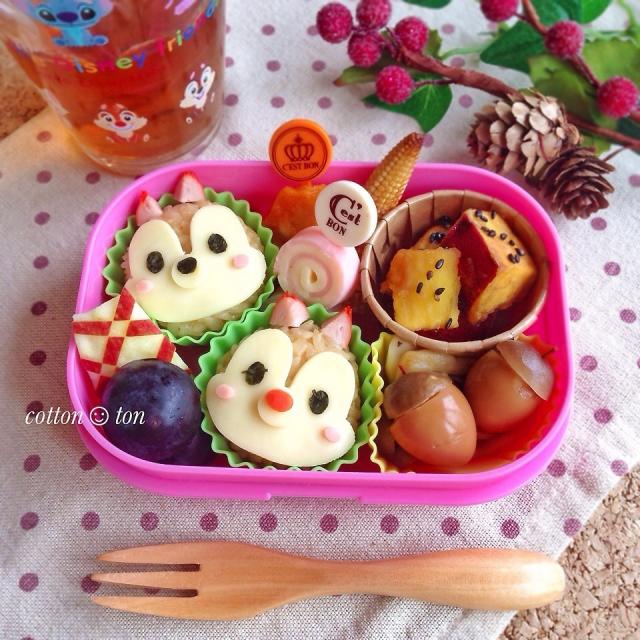 キャラ弁 チップとデールのレシピと料理アイディア142件 Snapdish スナップディッシュ