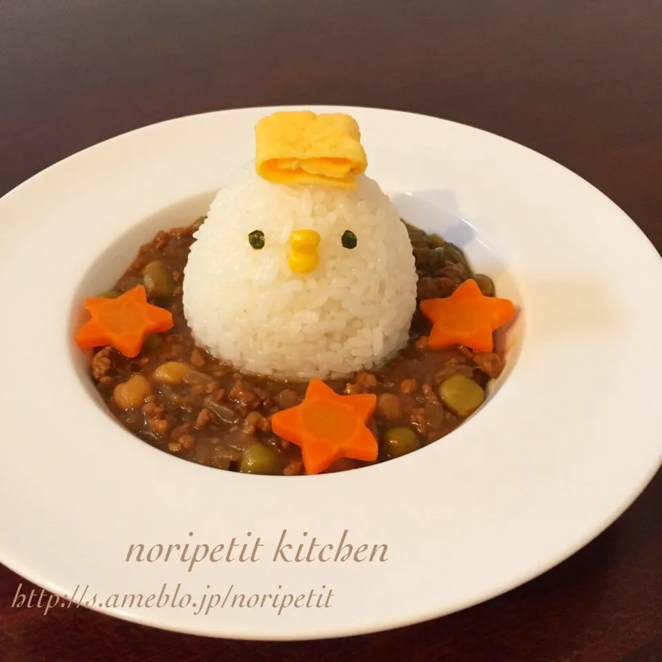 超簡単♡フライパンdeキーマカレー(大人用)&ピスケカレー♡|noripetit(のりP)さん