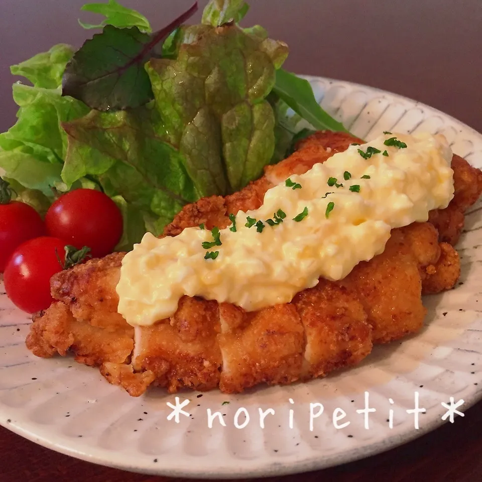 むね肉がジューシー♡うまぁーい！！鶏の山賊焼き♡|noripetit(のりP)さん