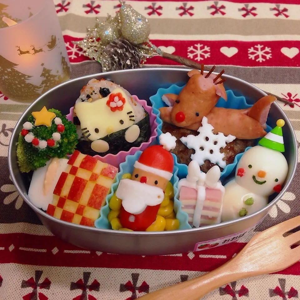 ひょっこりキティーのクリスマス弁当☆|こっとんとんさん