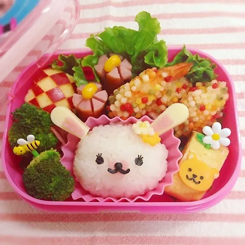 うさぎのモフィちゃん♡弁当|こっとんとんさん