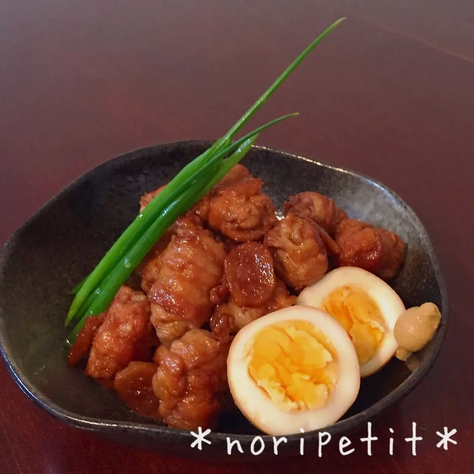 フライパンひとつ♡薄切り肉de簡単うまぁーい角煮風♡|noripetit(のりP)さん