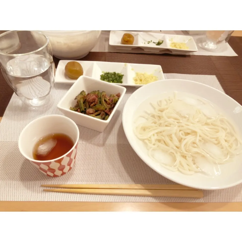 Snapdishの料理写真:冷やしうどん|うたままさん