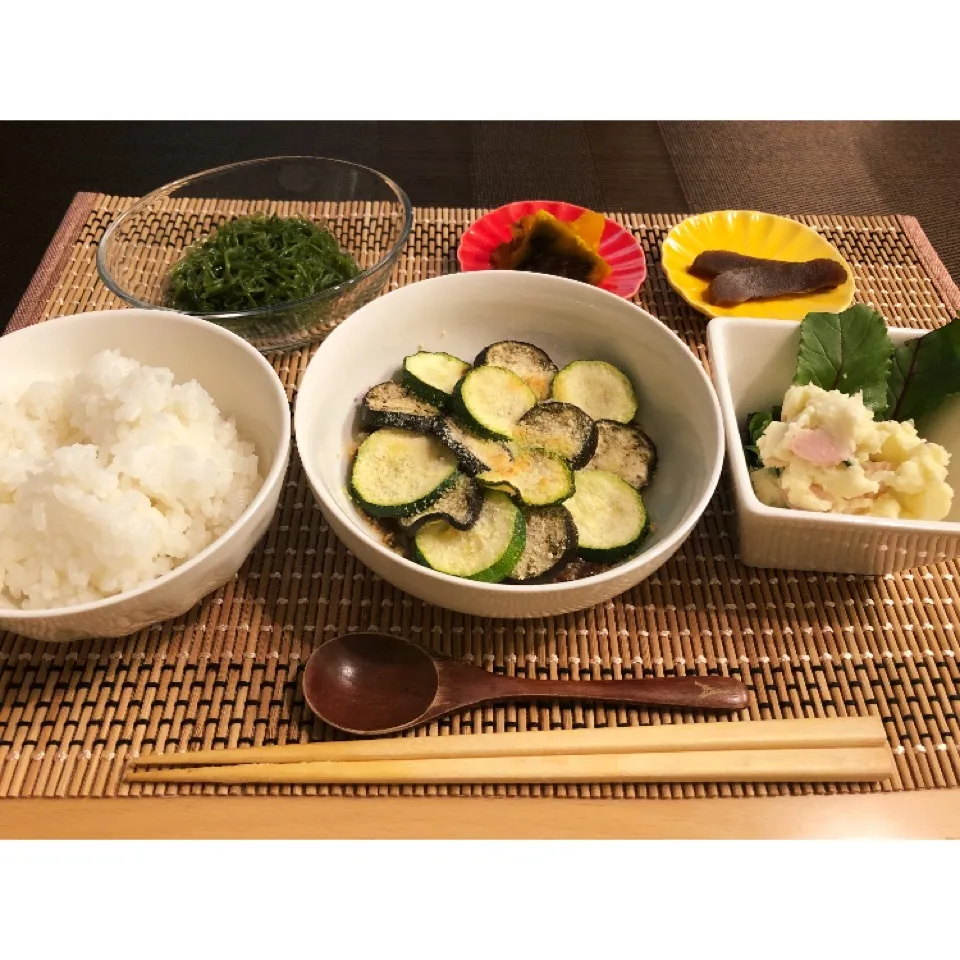 ナスとズッキーニのオーブン焼き|うたままさん