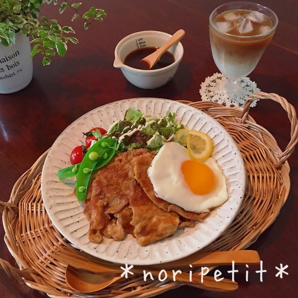 たいめいけんシェフ直伝♡ジンジャーソースdeカフェ風〜豚丼♡|noripetit(のりP)さん