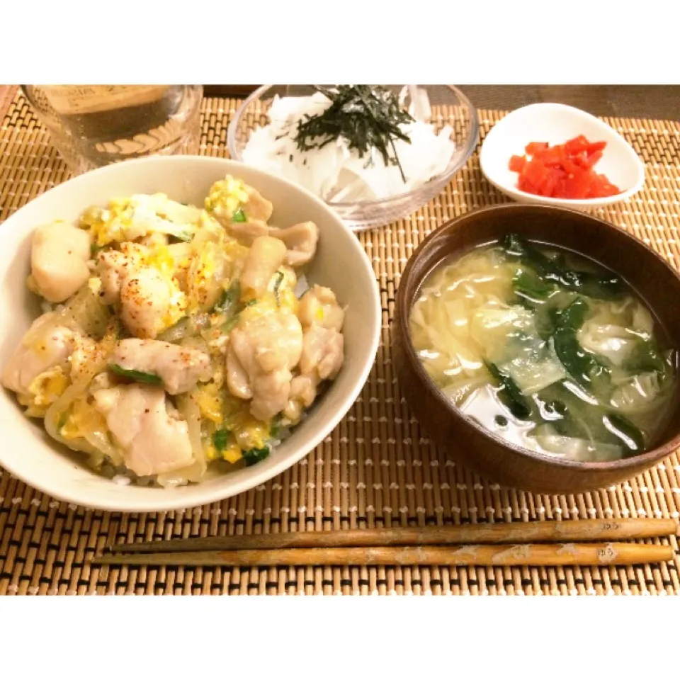 親子丼|うたままさん