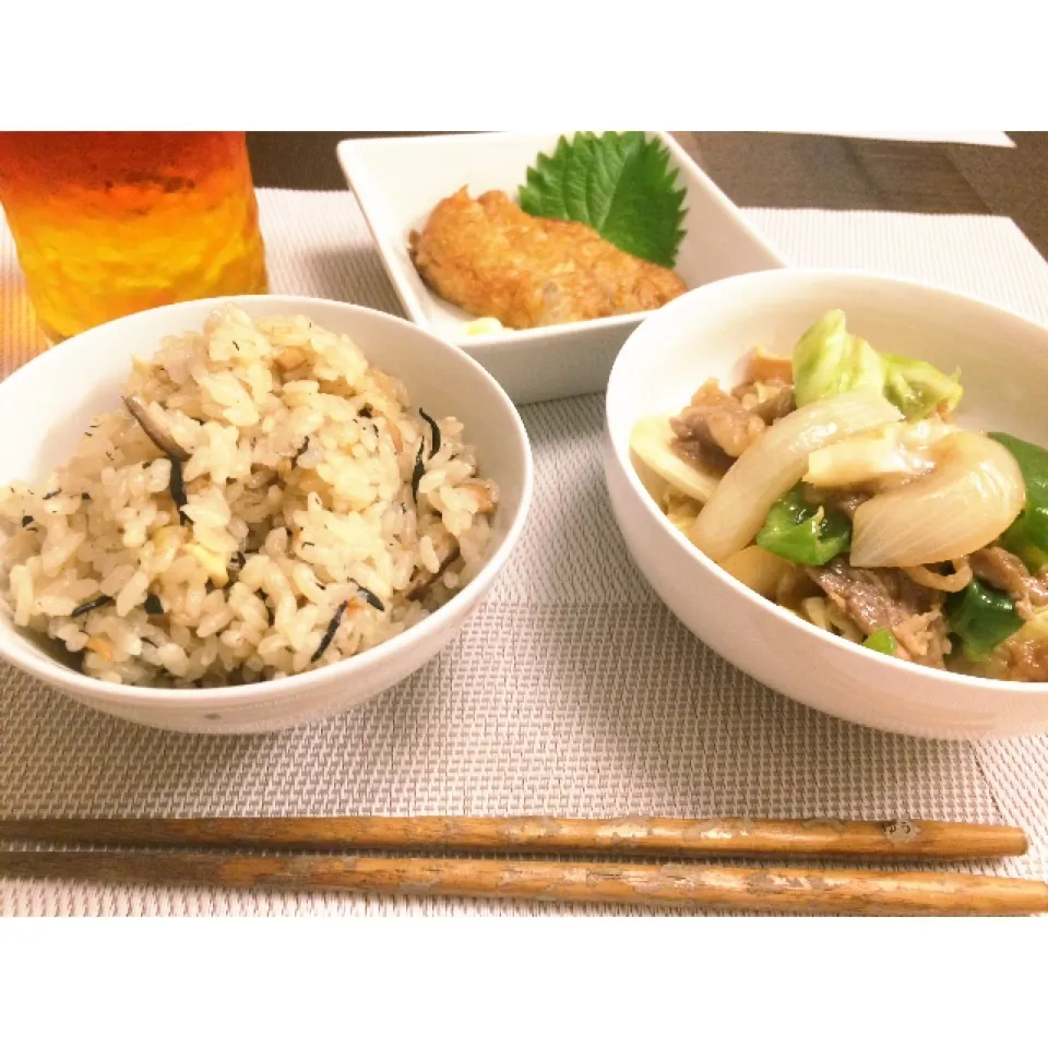 焼肉風炒め|うたままさん