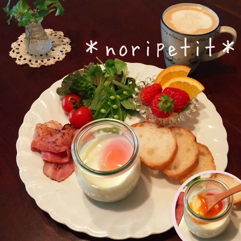 エッグスラット de ワンプレート ブランチ♡|noripetit(のりP)さん