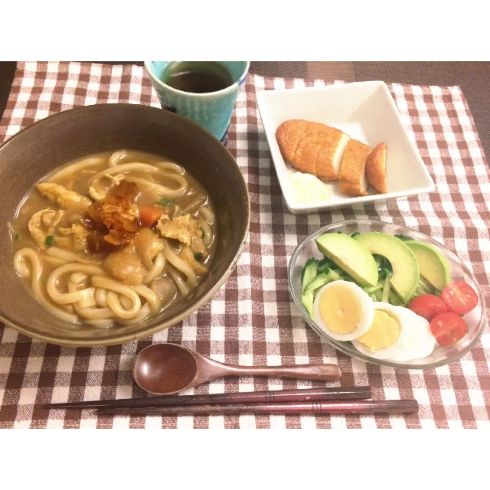 カレーうどん|うたままさん