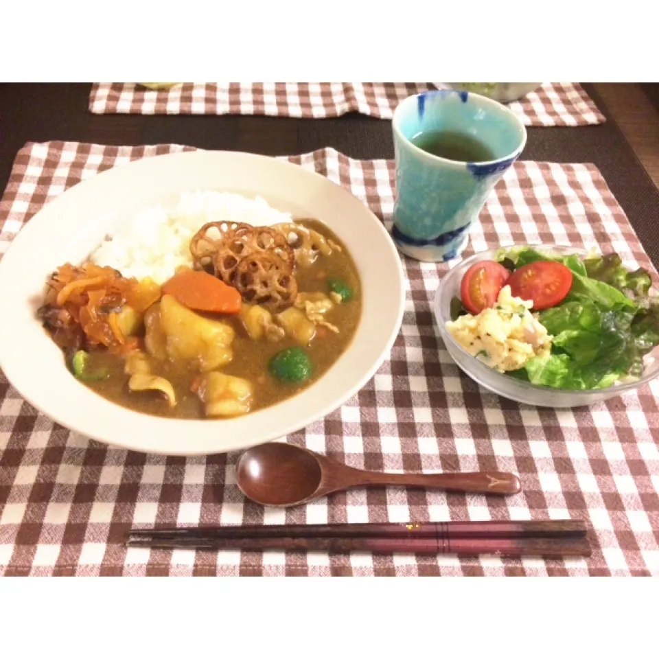 グリル野菜のカレー|うたままさん