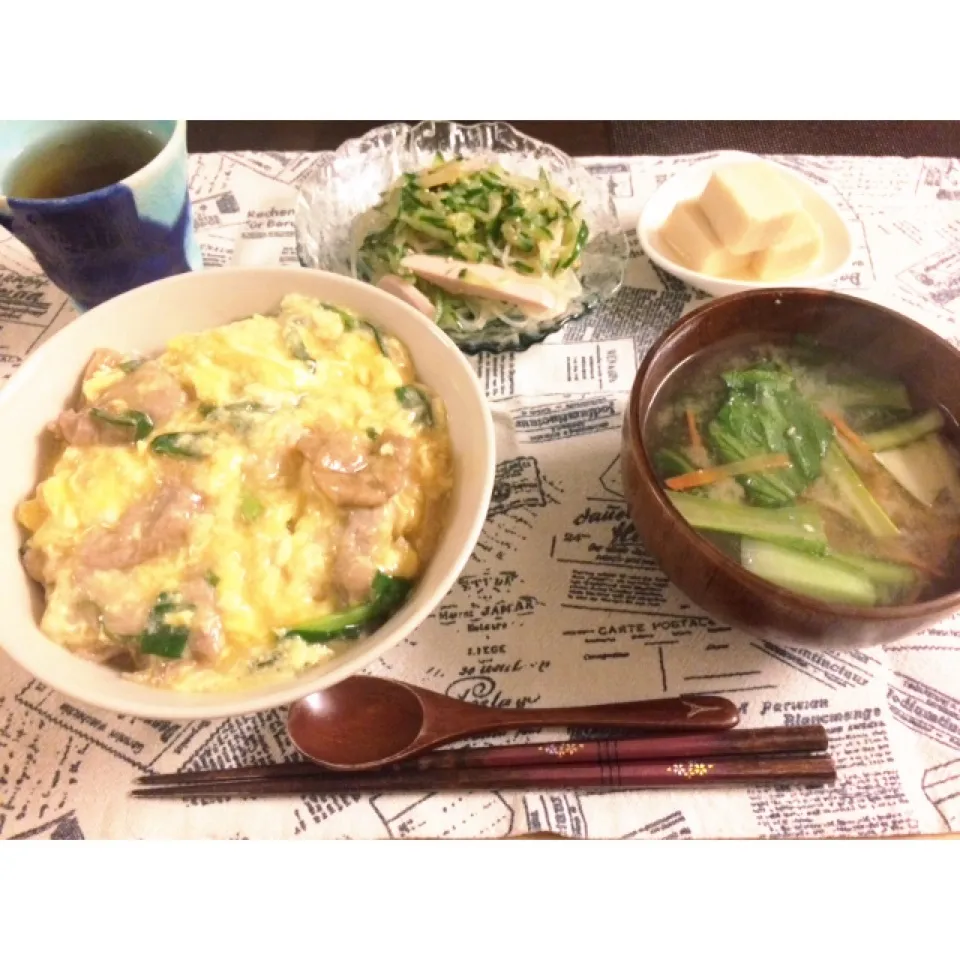 親子丼|うたままさん