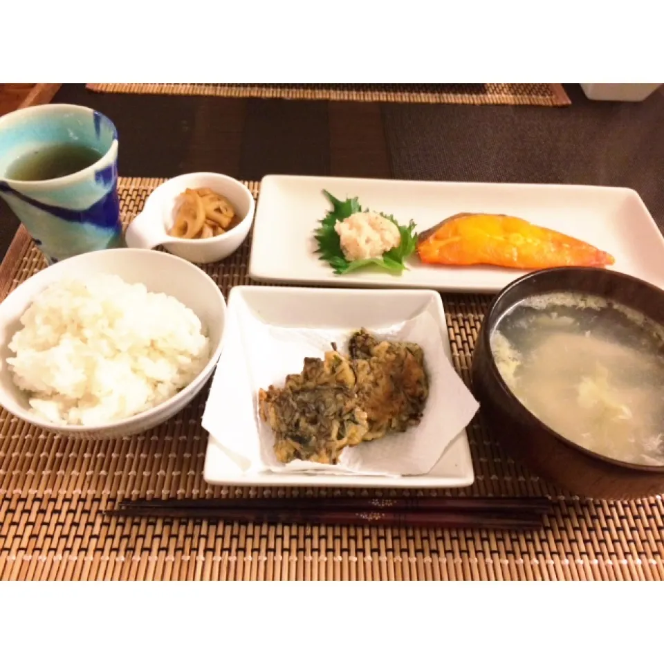 Snapdishの料理写真:もずく天ぷら|うたままさん