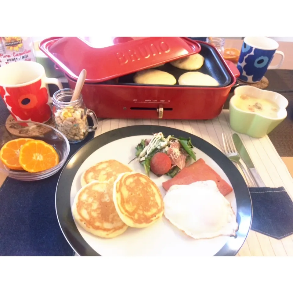 Snapdishの料理写真:パンケーキ|うたままさん