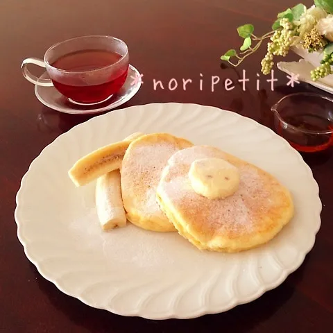 あのフワフワを再現♡bills風パンケーキdeおうちcafe|noripetit(のりP)さん