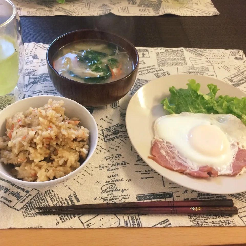 おこわ定食|うたままさん