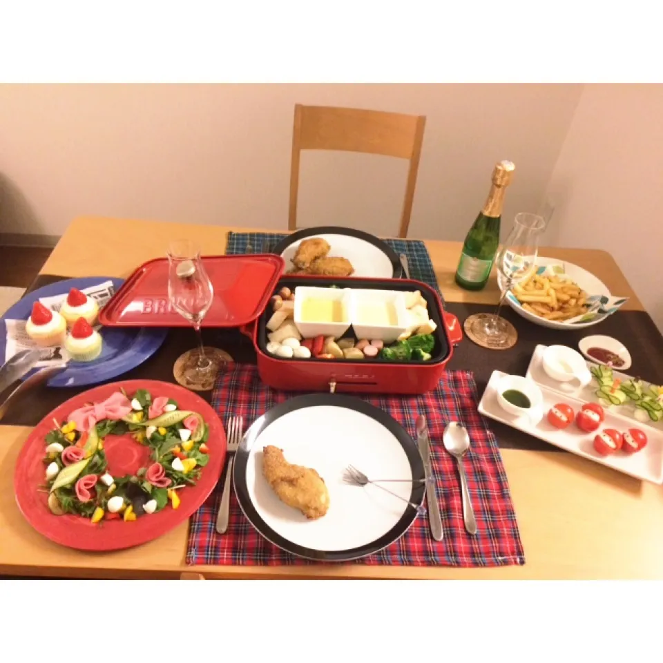 Snapdishの料理写真:2016Christmas Eve|うたままさん