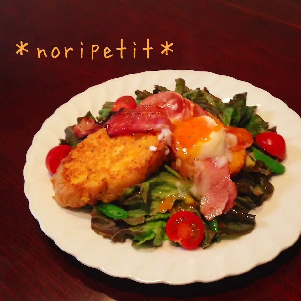 フレンチトースト・サレ de ブランチ♡|noripetit(のりP)さん