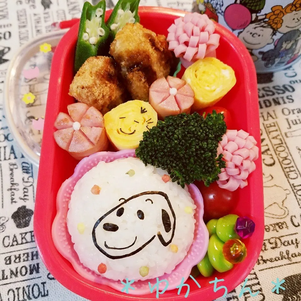 幼稚園弁当☆スヌーピー|ゆかちんさん