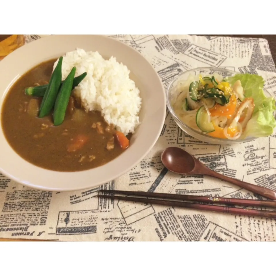 夏野菜カレー|うたままさん