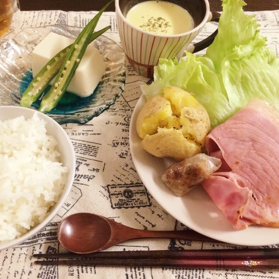 Snapdishの料理写真:厚切りベーコン|うたままさん