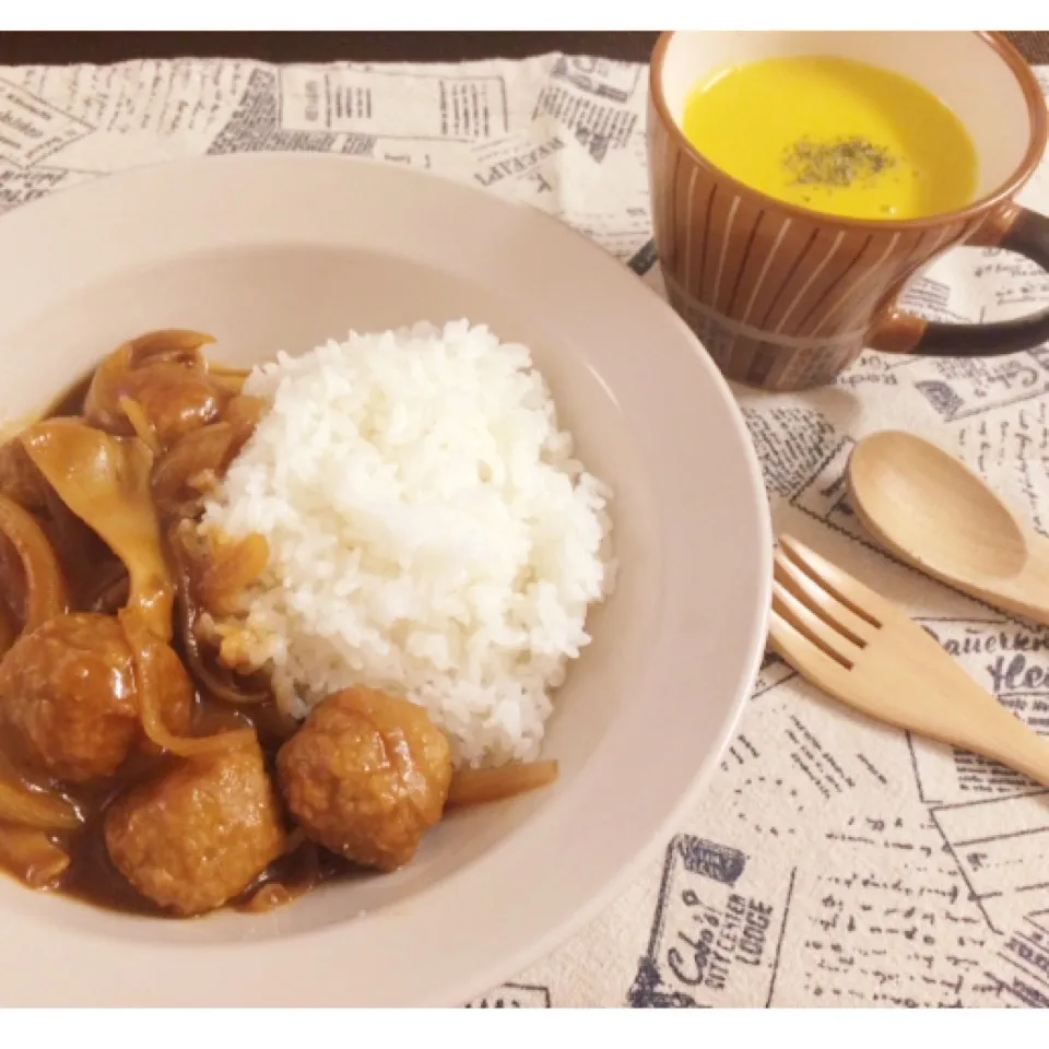 舞茸チキンボールのトマト煮込み|うたままさん