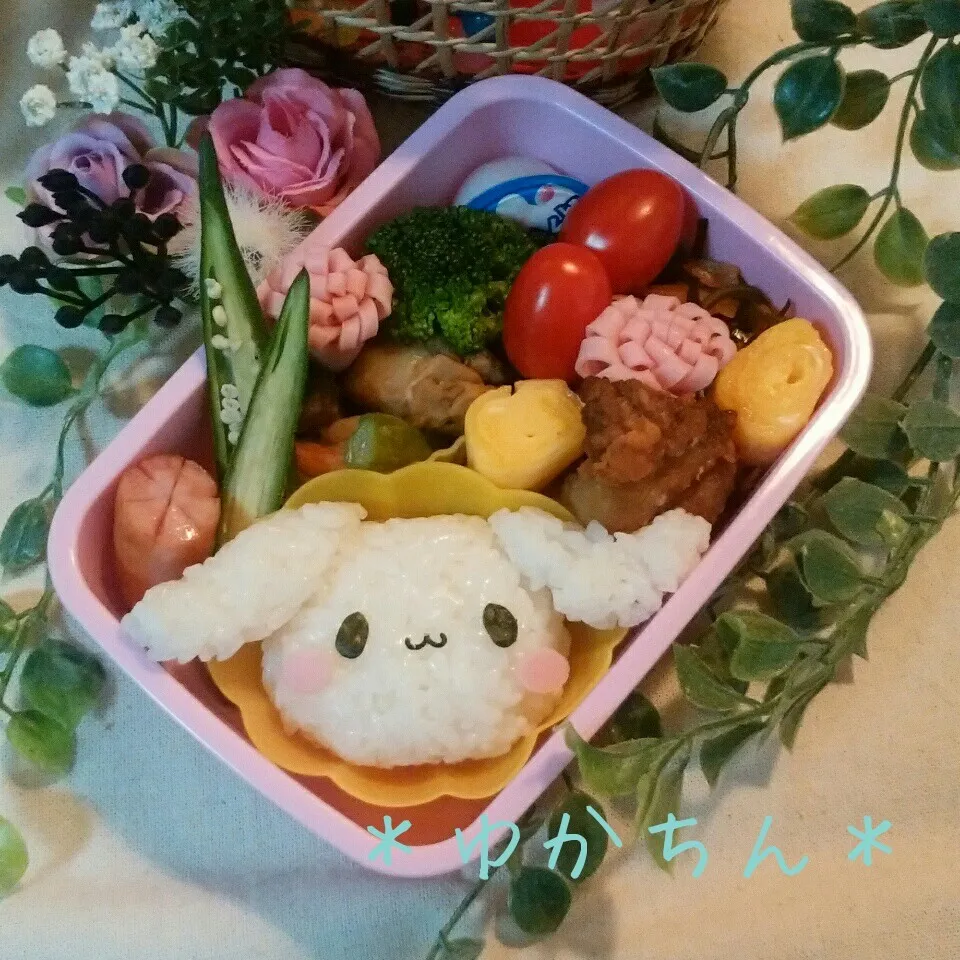 幼稚園弁当☆シナモロール＊キャラ弁|ゆかちんさん