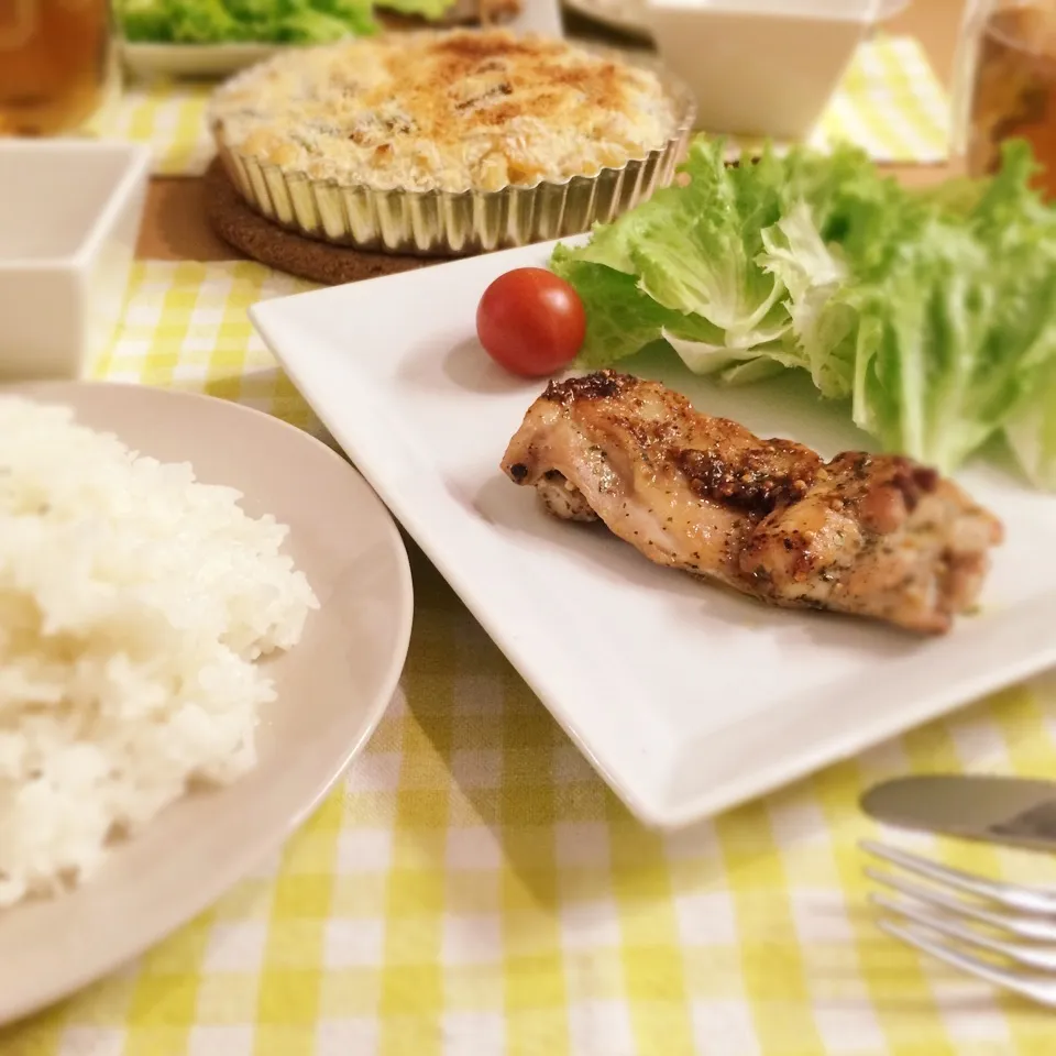 バジルチキン|うたままさん