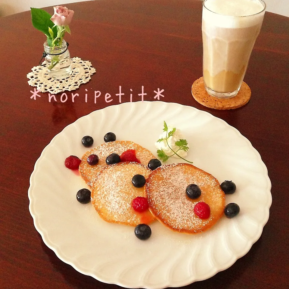 メープル香る♡サクッふわフレンチパンケーキ|noripetit(のりP)さん