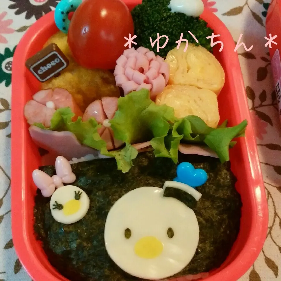 幼稚園弁当☆ドナルド＊キャラ弁|ゆかちんさん