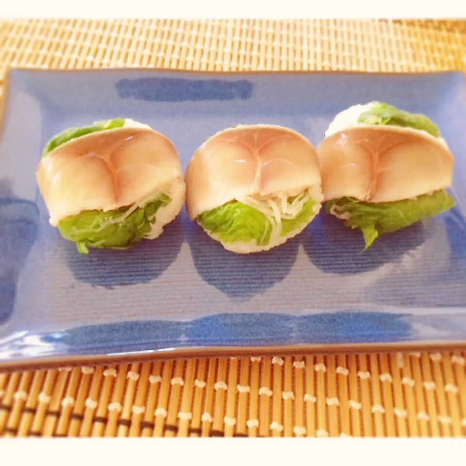 しめ鯖手まり寿司|うたままさん
