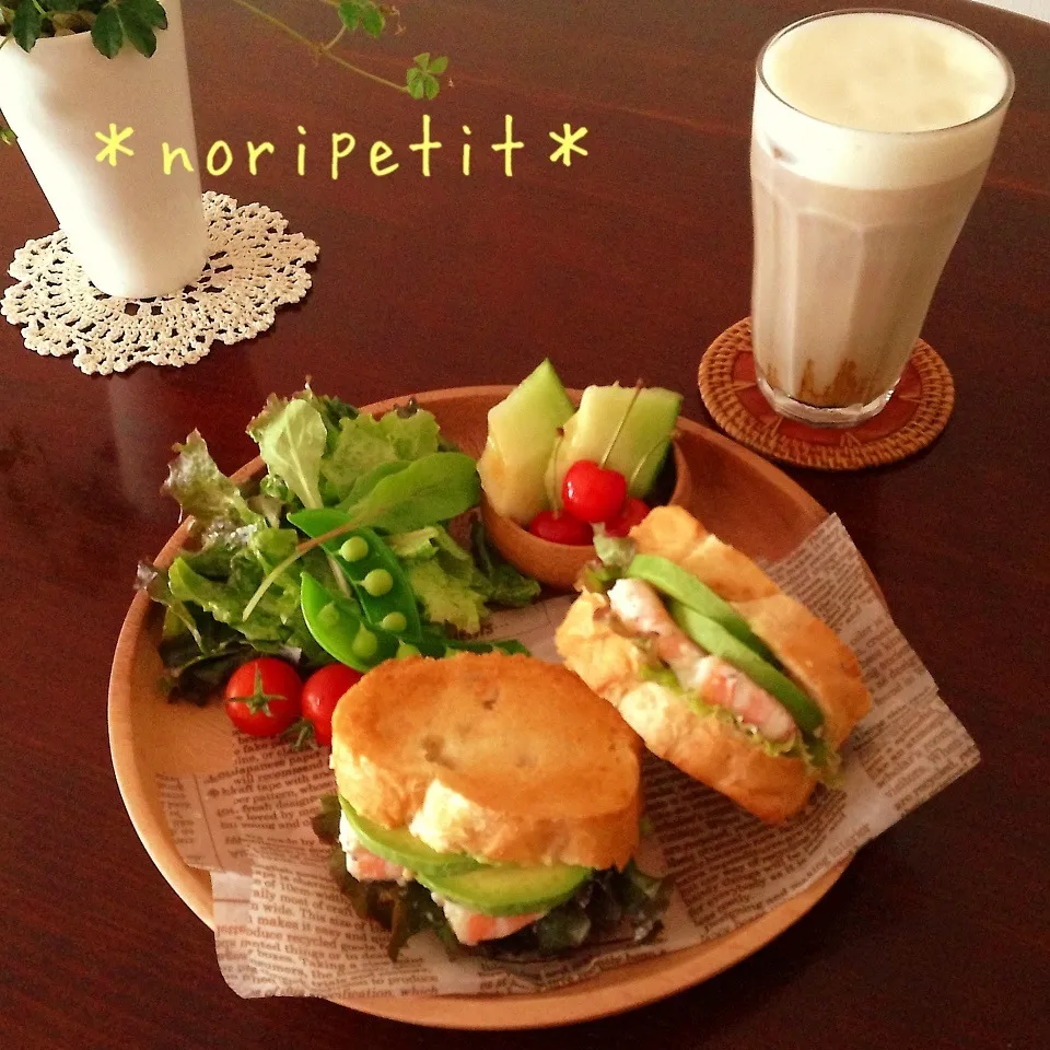 バケットサンドdeブランチ♡|noripetit(のりP)さん