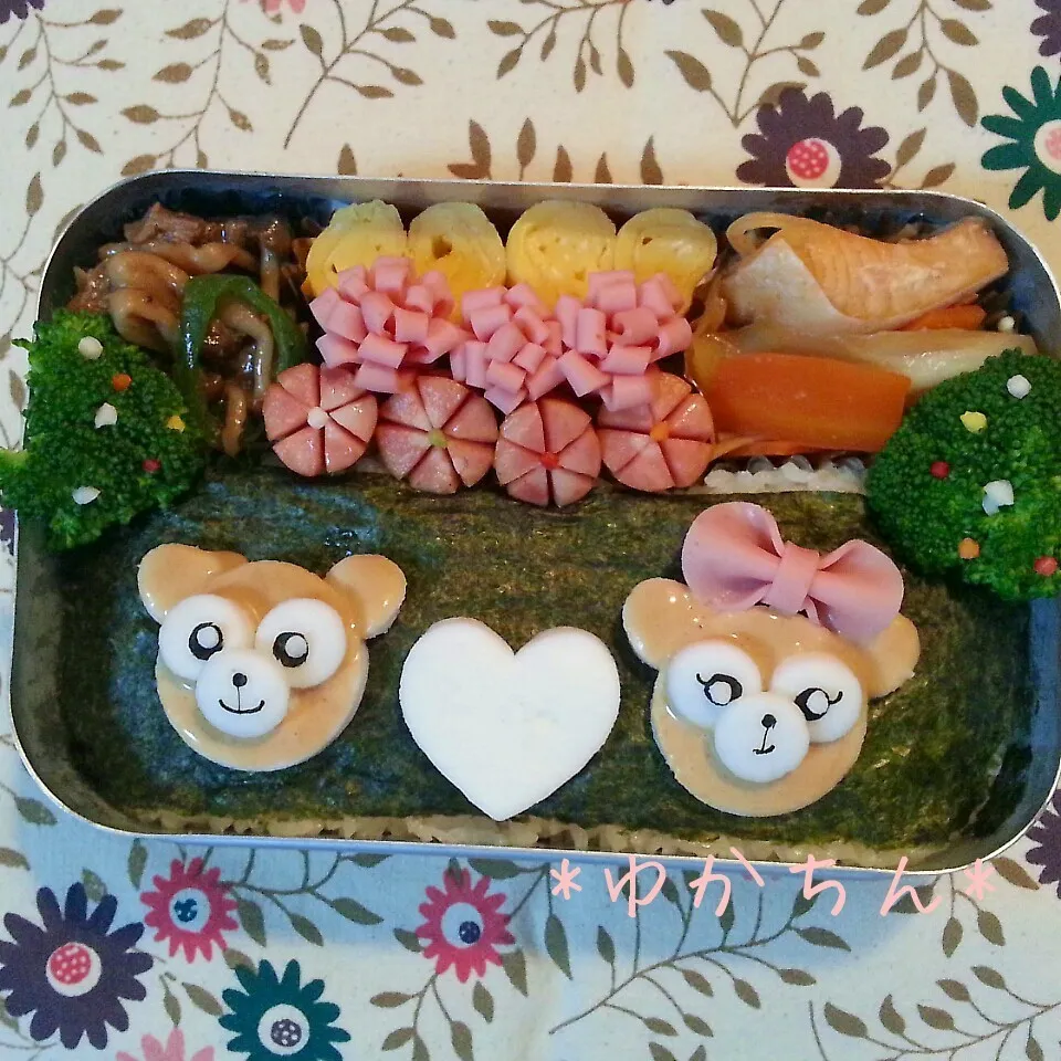 祝♡らむﾁｬﾝ１周年！旦那弁当☆|ゆかちんさん