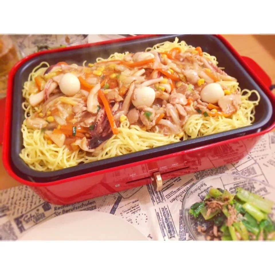 あんかけ焼きそば|うたままさん