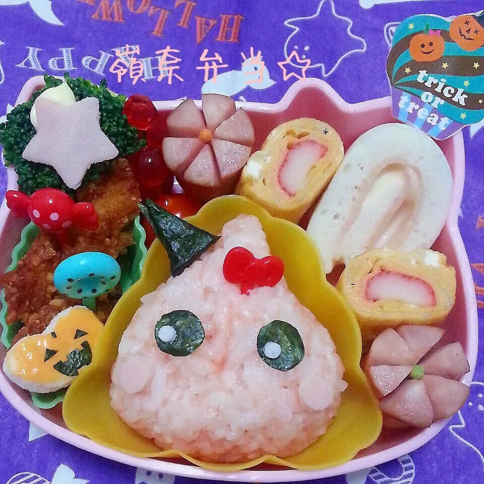 幼稚園弁当☆ほっぺちゃん♡ハロウィン弁当|ゆかちんさん