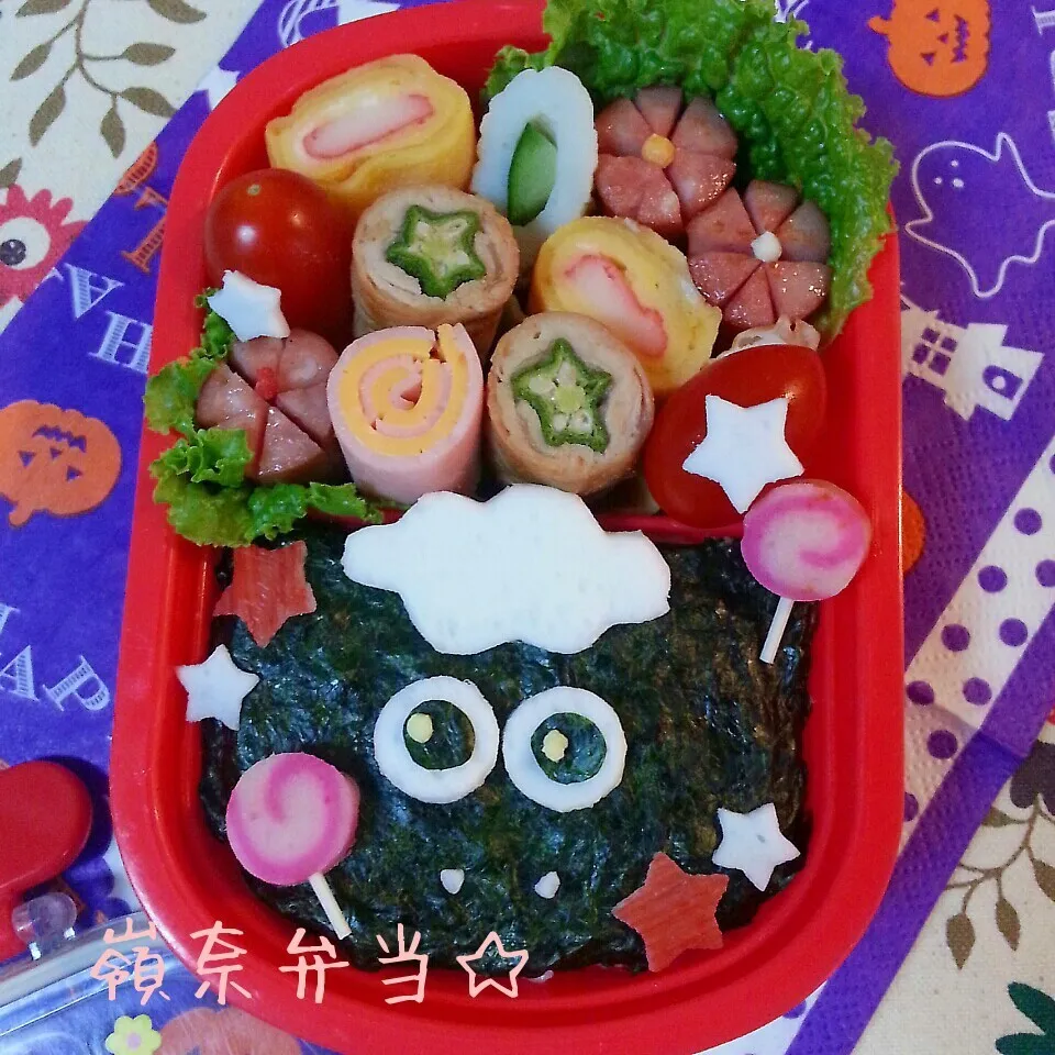 Snapdishの料理写真:幼稚園弁当☆海苔弁deひつじのショーン|ゆかちんさん