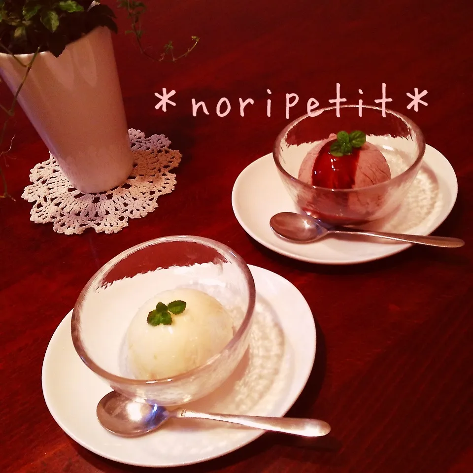 まぜて〜冷やして♡ヘルシーアイス♪|noripetit(のりP)さん