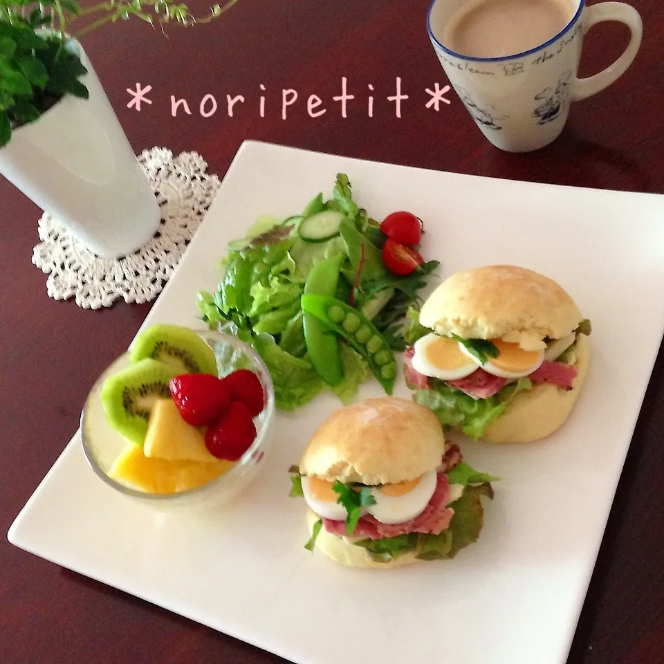 Snapdishの料理写真:お野菜たっぷり♡ワンプレートランチ|noripetit(のりP)さん