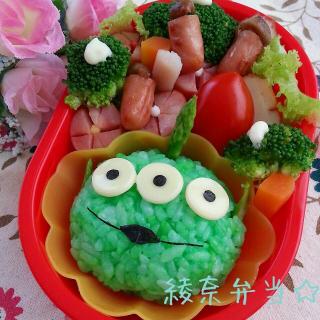 キャラ弁 リトルグリーンメンのレシピと料理アイディア1件 Snapdish スナップディッシュ