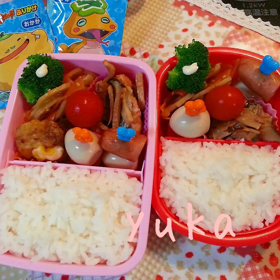 Snapdishの料理写真:幼稚園弁当☆|ゆかちんさん