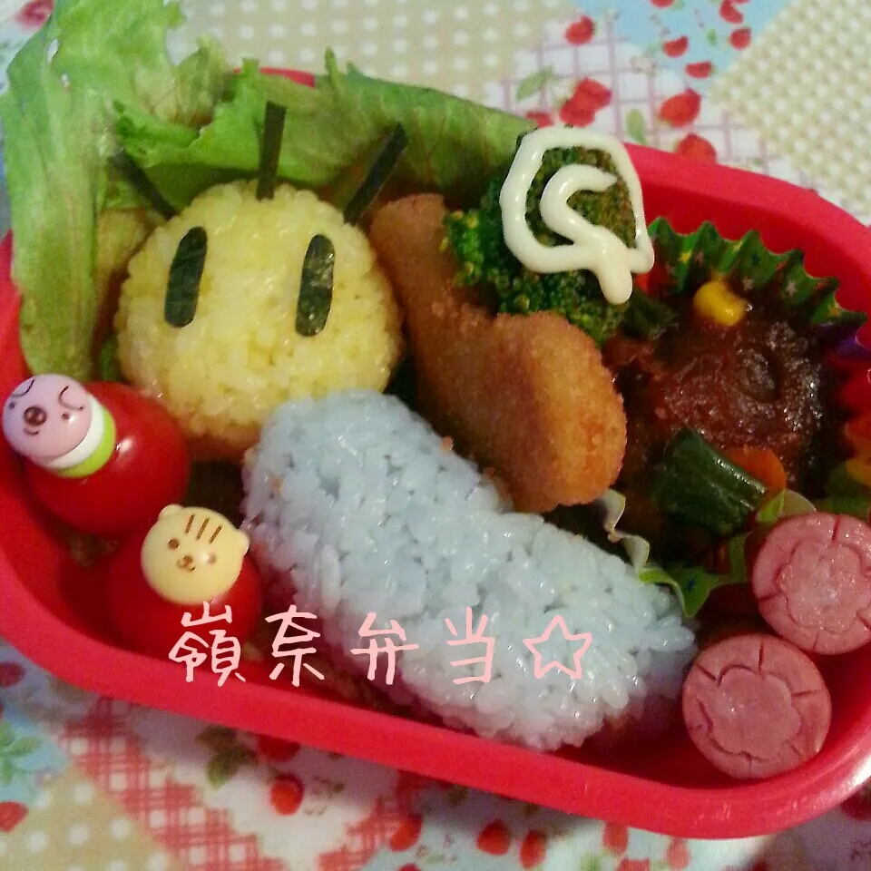 年少ｻﾝ弁当☆ニャッキ|ゆかちんさん