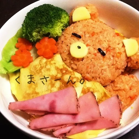 Snapdishの料理写真:初のデコごはん^ ^|なーみさん