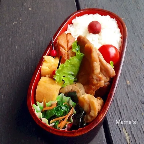 Snapdishの料理写真:2014.10.17  本日のパパさん弁当♪|豆子さん