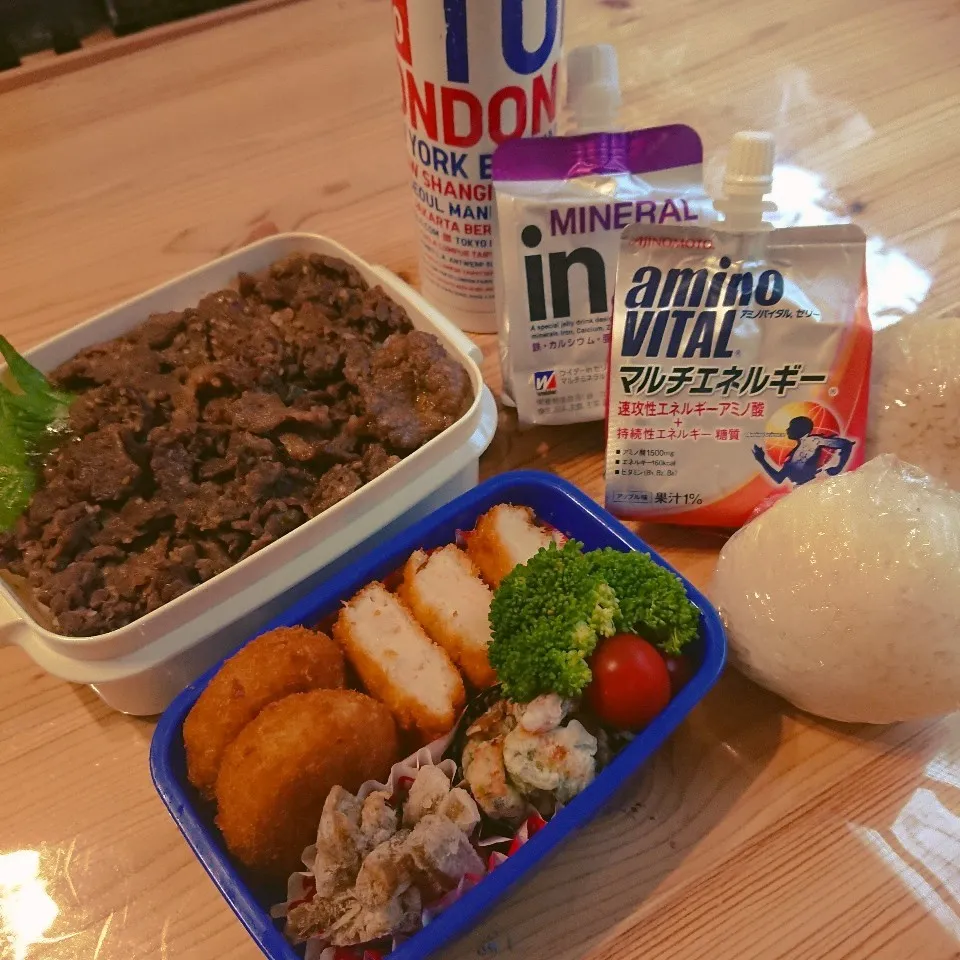 Snapdishの料理写真:プルコギ(コストコ)丼弁当🍱|あずきラテさん