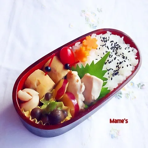 2014.9.2  本日のパパ弁当♪|豆子さん