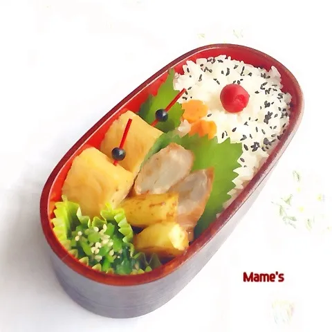 2014.9.1  八幡巻き弁当♪|豆子さん