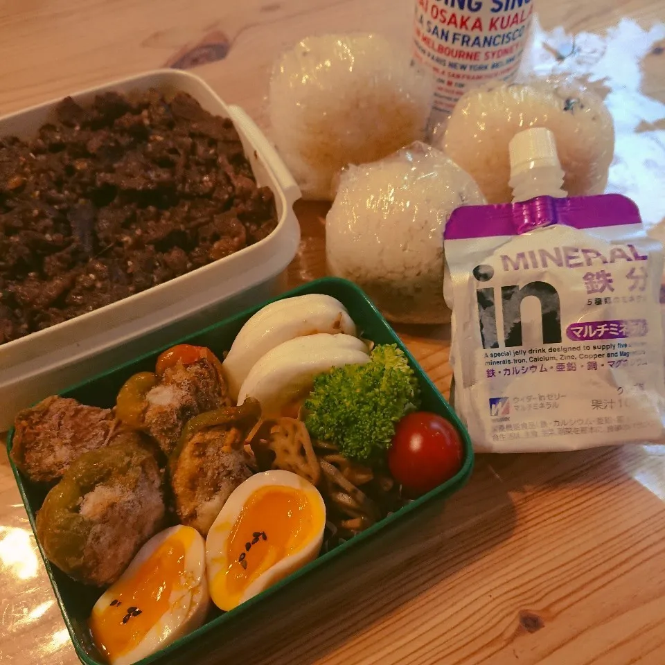 Snapdishの料理写真:プルコギ丼弁当🍱|あずきラテさん