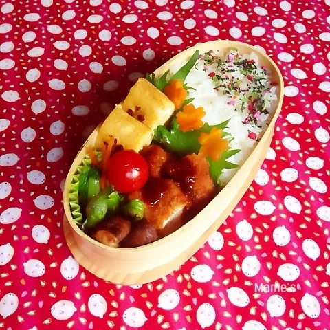 2014.7.30  パパさんのお弁当♪|豆子さん